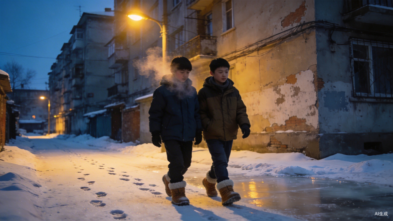 一个东北小城的残缺家庭